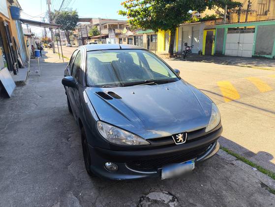 PEUGEOT 206 1.4 PRESENCE 8V FLEX 4P MANUAL